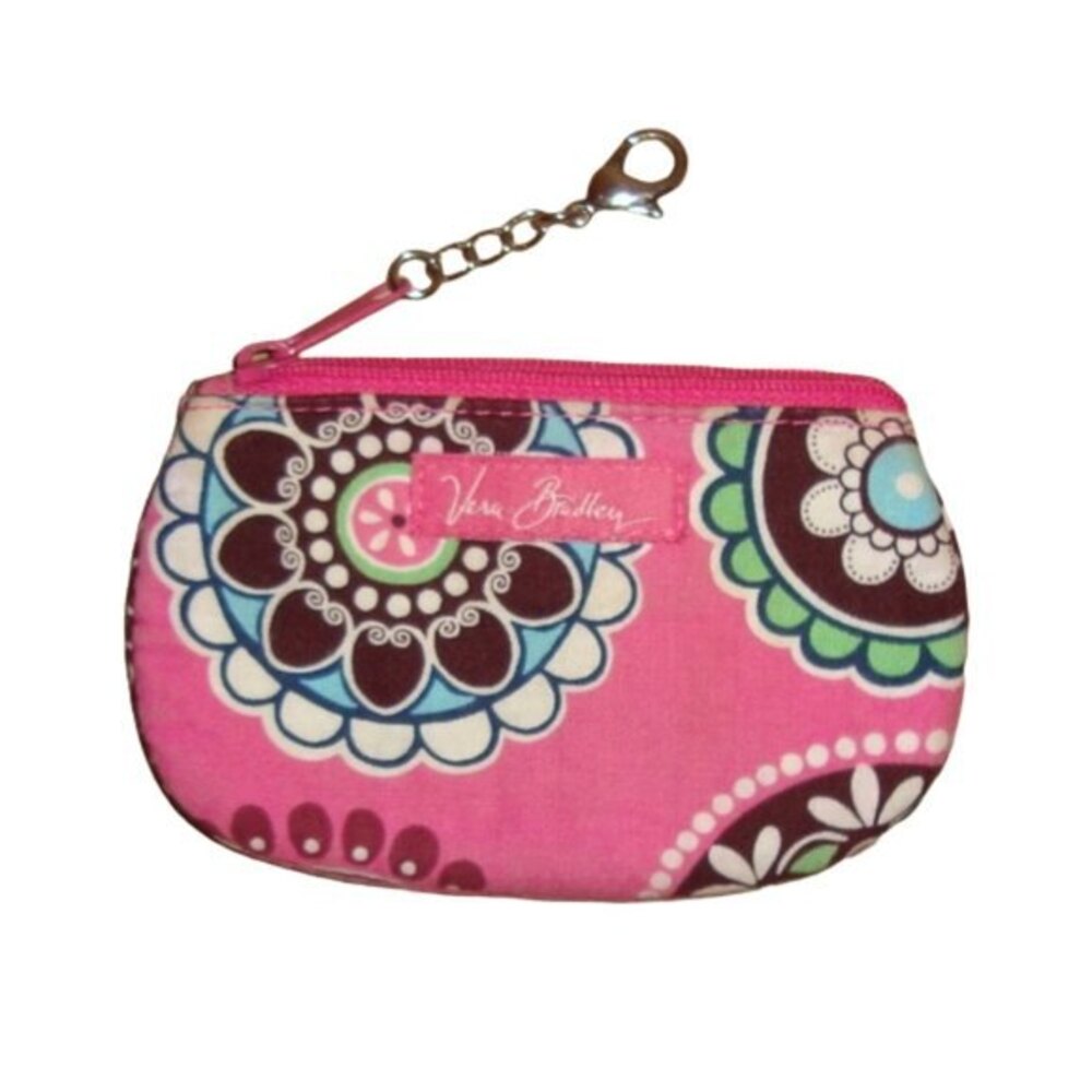 Vintage Vera Bradley ID Change Purse Cupcake Pink